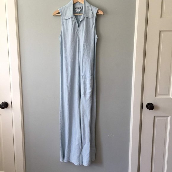 Vintage 100% Linen Jacket/Dress Set - Picture 5 of 15